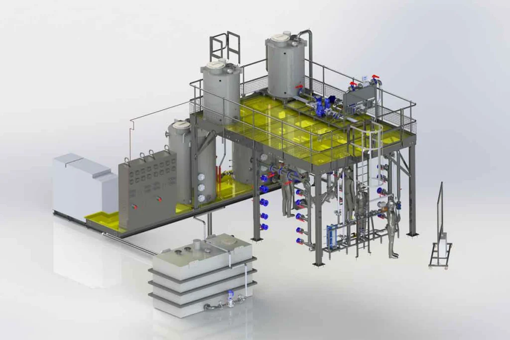 An image for nuclear plant in microcosm