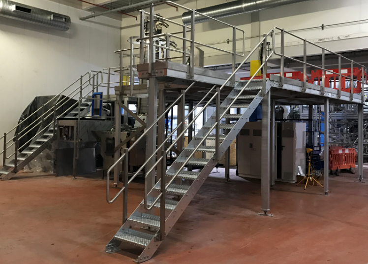An image for machinery access platform