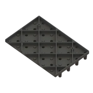 A rear view of the lamprey tile